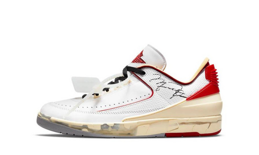 Air Jordan 2 Retro Low SP Off-White White Red