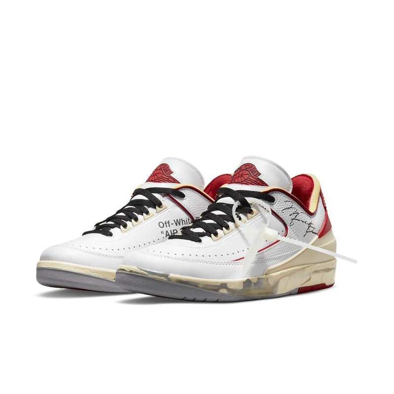 Air Jordan 2 Retro Low SP Off-White White Red