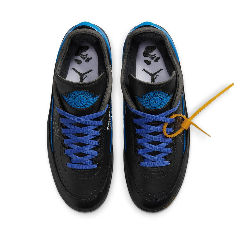 Air Jordan 2 Retro Low SP Off-White Black Blue