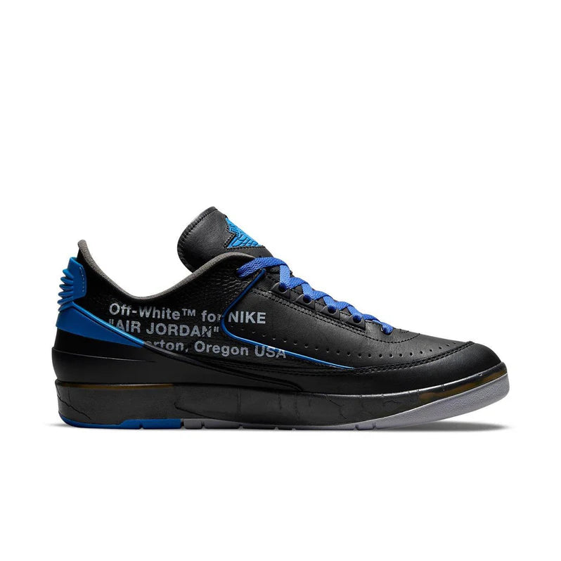 Air Jordan 2 Retro Low SP Off-White Black Blue