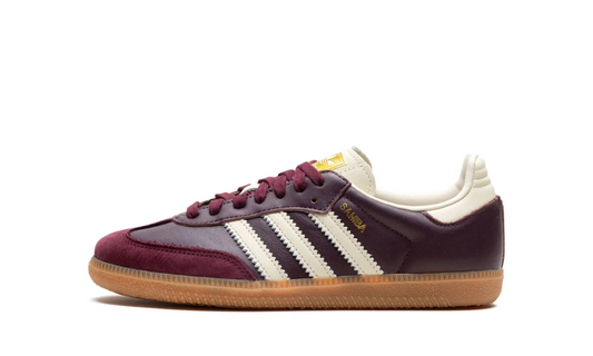 Adidas Samba OG Maroon Gold Metallic