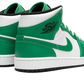 Air Jordan 1 Mid Lucky Green